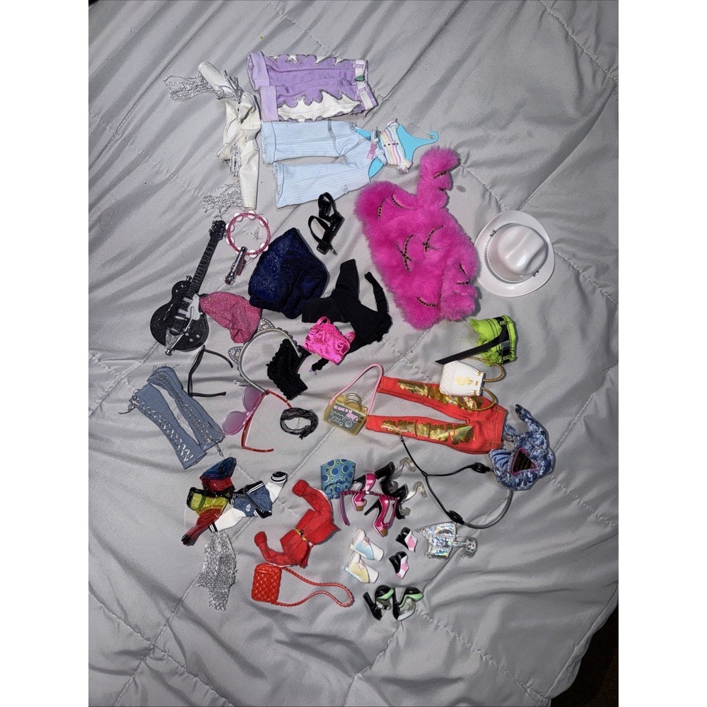 MGA Entertainment LOL Surprise OMG Fashion Doll Clothing Guitars Mixed Lot